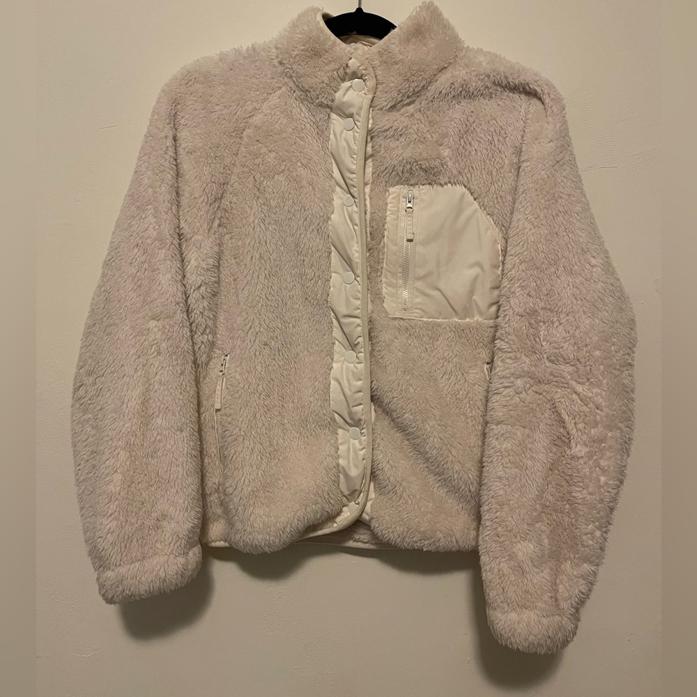Beige Fleece Jacket